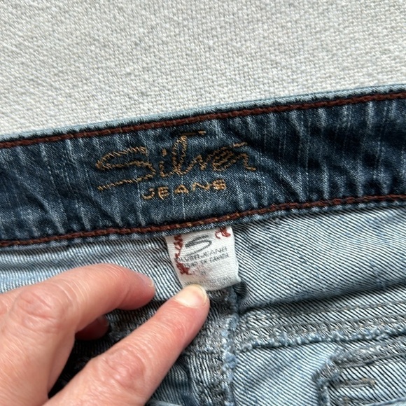 Vintage Y2K low rise wide leg jeans SZ 29x31 - Picture 4 of 14